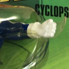 Uncanny X-Men Cyclops Bend-Em Poseable Figure Just Toys 1991 Marvel NOS