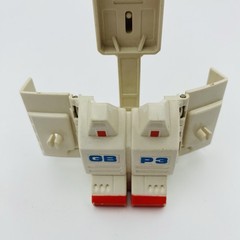1985 GoBots Power Suits GB P3 & P4 Courageous Leg Armor Vintage Guardian Tonka