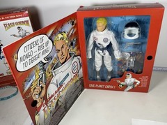Playing Mantis Dr. Evil Ming Merciless & Flash Gordon Captain 12” 1999 2 Lot