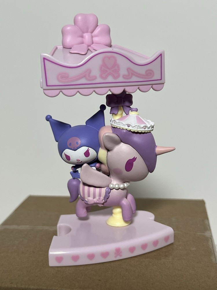 Tokidoki Sweet Pink Carousel Kuromi Carousel Princess 3″ Vinyl Figure New w/ Box