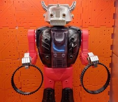 Custom Micronauts Biotron Phobos Tread Set FDM Black Repro Microman Cosmobot New