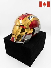 Iron Man MK17 Cosplay Helmet Wearable LED Mask Voice Touch Remote Control