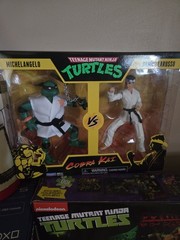 Playmates Toys Teenage Mutant Ninja Mikey vs. Daniel LaRusso 6 in Action Figures