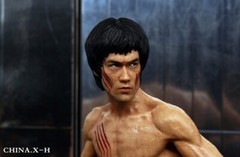 CHINA.X-H Fist of Fury Kung Fu Master Lee 1/6 Resin Tribute Statue Li Xiaolong