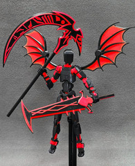 T13 Action Figure Set – Titan 13 Robot, Dummy 13, 3D Printed Lucky 13 for Collec