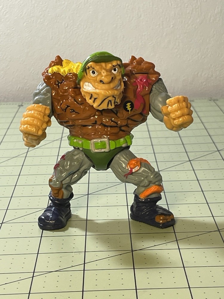 1989 General Traag Teenage Mutant Ninja Turtles 4″ Action Figure Playmates Toys