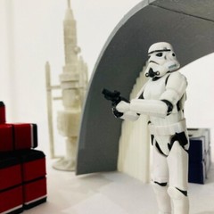 Imperial Outpost Diorama for 3.75 inch (1:18) Scale Action Figure