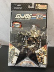Hasbro G.I. Joe 25th Anniversary Comic Pack Firefly Storm Shadow Set Boxed