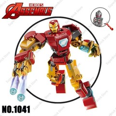 Superhero Bricks Avengers Thor Iron Man Thanos Building Blocks Action Figure Toy