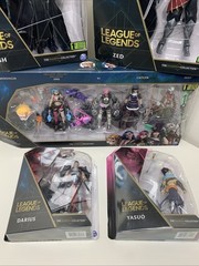 League Of Legends Figures Lot Of 5 Sets