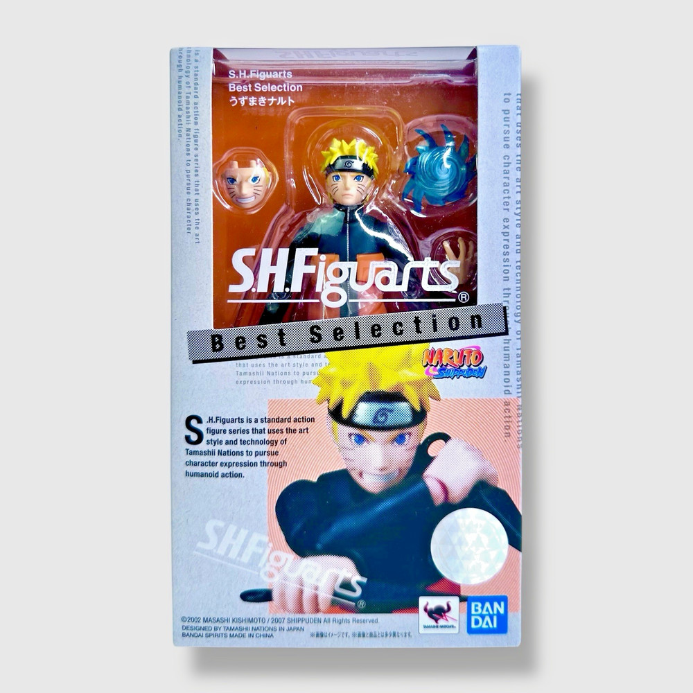 SH Figuarts Naruto Shippuden Naruto Uzumaki Best Selection Bandai Spirits NIB