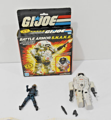 1983 Hasbro GIJOE ARAH Battle Armor S.N.A.K.E. MIB Complete With Figure