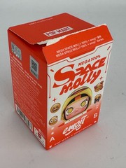 POP MART 100% Mega Space Molly x Emoji Series Confirmed Figure Doll in Open Box