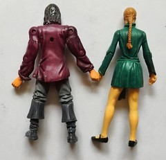 Zizzle Pirates of the Carribbean At Worlds End Will & Elizabeth 3.5 in Figures
