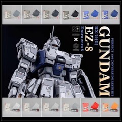 1/60 PG Gundam Ez8 RX-79G Resin GK Kit for Bandai Model Detail Dress Up Kit