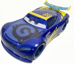 Disney Pixar Cars 3 No.80 Dan Carcia 1:55 Diecast Next Gen Race Kid Gifts🏎️✨