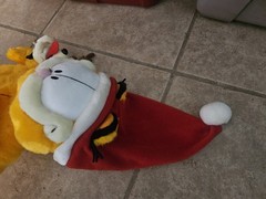 Garfield & Odie Macy’s Limited Edition 25 Years Christmas Plush Cat Dog 18″ book
