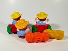 Little People Fisher Price Farmer Set Tractor Accessories Rare Retired Mattel