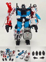 Defensor IDW 5-in-1 HZX 30cm Transformation Robot Toy Action Figure Without Box