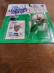 NRMT! 🏈 Starting Lineup 1988 Bobby Hebert NFL New Orleans Saints Very HTF