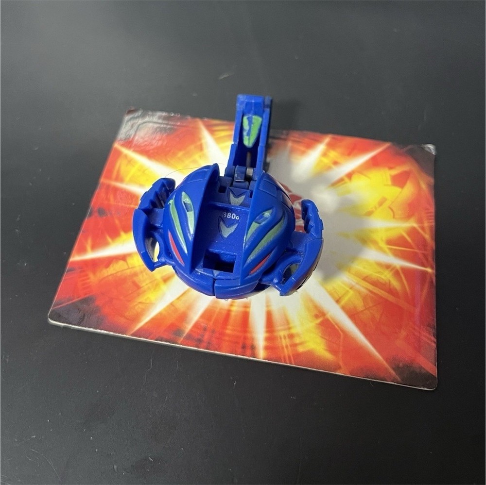 Bakugan Limulus Blue Aquod B2 Battle Brawlers 580G/no card