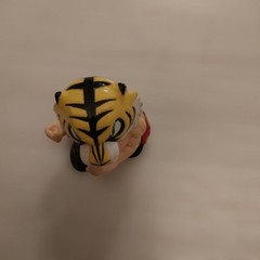 Tiger Mask Vinyl Finger Puppet Mini Figure Rare Vintage Used Japan Sofubi
