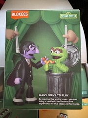 Blokees Sesame street build and play Precool series 2 Count Bert Ernie Oscar