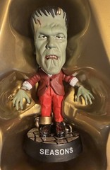 Sideshow UNIVERSAL MONSTERS Little Big Heads Retailer Holiday Gift Set Rare MIB