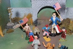 INTERESTING LOT OF PLASTIC/RUBBER FIGURES FROM 1950-80