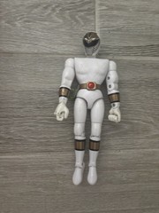 Vintage 1993 Bandai Jason David Frank Power Rangers White Ranger FlipHead Figure