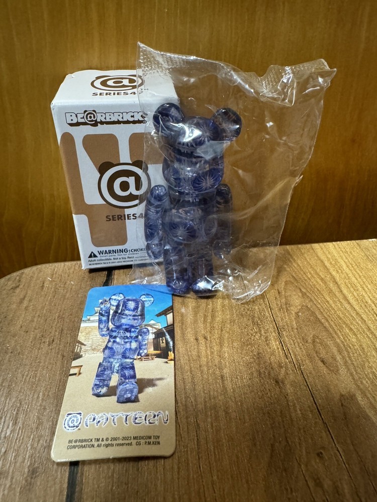 BEARBRICK series 47 PATTERN 100% MEDICOM Toy Be@rBrick
