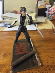 Custom Arashikage Toy Stand With Akiko From G.I. Joe Origins: Snake Eyes