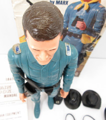 Marx Captain Maddox Fort Apache Fighters FAF Action Figure in Box 1960’s Toy