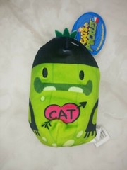 CEPIA CATS VS PICKLES 4″ BEAN-BAG PLUSH INKY EARL #209 NEW AR391