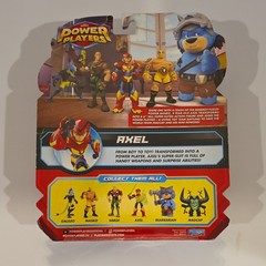 Playmates Toys Power Players Axel Bear Action Figure Boxed w/ Sword 4+