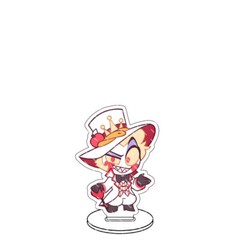 8CM Hazbin Hotel Husk Adam AD Niffty Character Acrylic Stand Figure Collection
