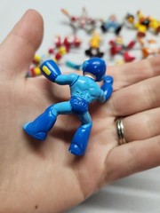 Mega Man 2″ PVC Vintage Figure Set Lot of 12 Figurines 1995 Capcom Dr Wiley Bomb