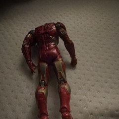 iron man action figure plastic red gold red & gold iron man character figure