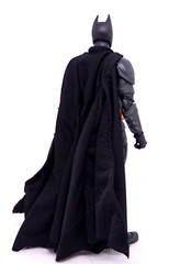 SU-MF-C-TDKB: Wired cape for McFarlane TDKR Christian Bale Batman Action Figure