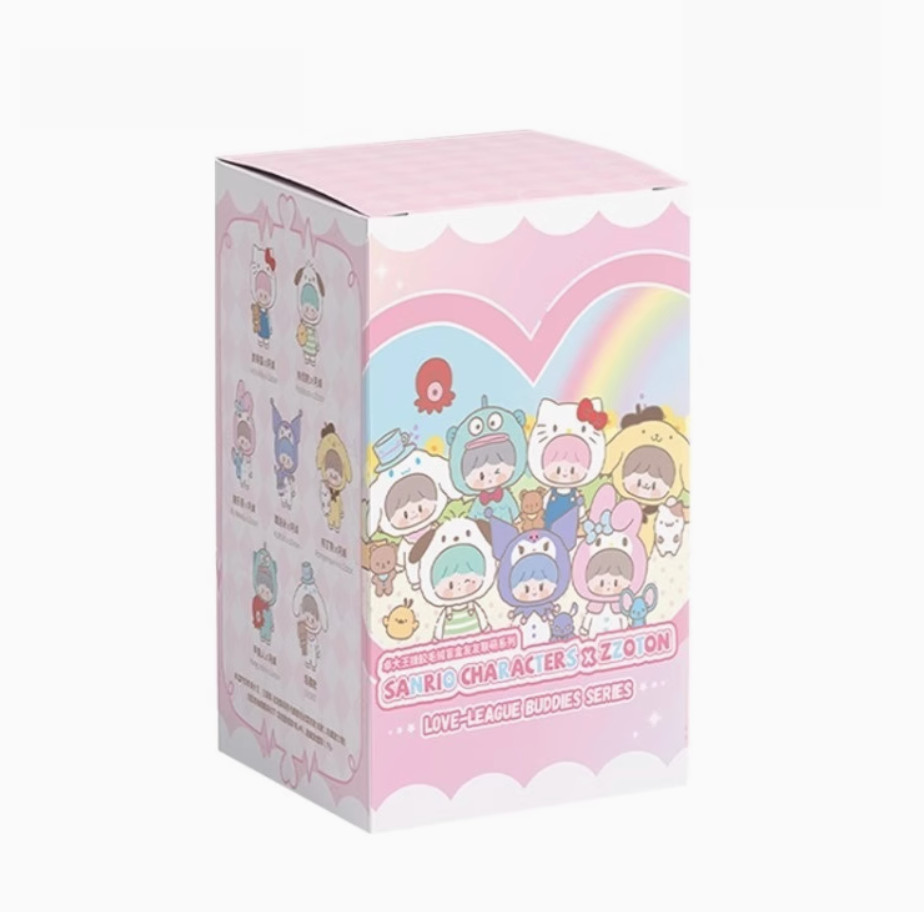 💡zZoton x Sanrio Character Love League Buddies Vinyl Plush One Random Blind Box