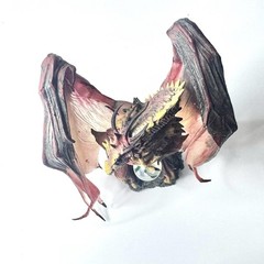 McFarlane Dragons Sorcerer Figure 2005 Red Gold Variant Display READ