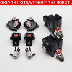 Upgrade Kit for IDW Trailbreaker / Outrider – Shoulder & Arm Armor, Replace Hand