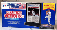 Nolan Ryan Starting Lineup Figure Headline Collection MLB Texas Rangers Gifts