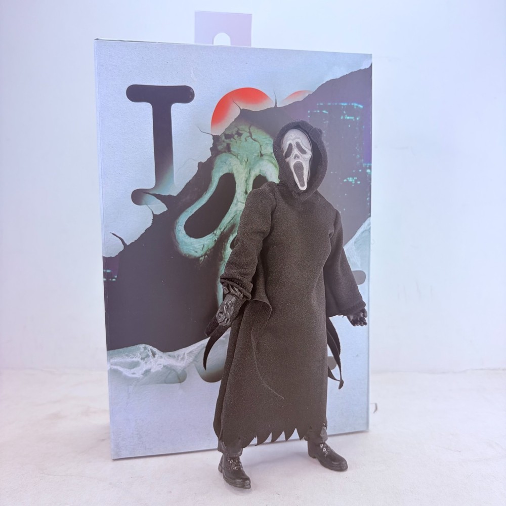 Ghost Face Takes Manhattan Scream w/Weapons 7″ Horror Moive Action Figure Toys