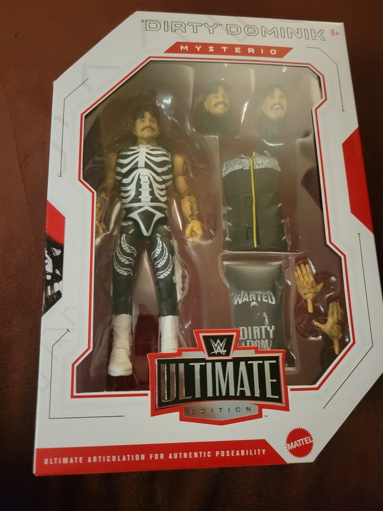 WWE Ultimate Edition Lot Rhea Ripley, Dom Mysterio, Jacob Fatu and Chelsea Green