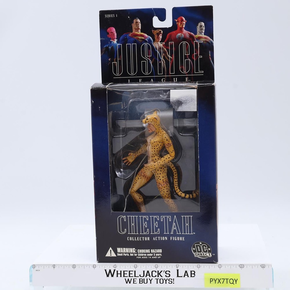 Cheetah Justice League Series 1 2005 DC Direct 7.25″ Action Figure NEW SEALED