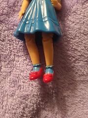 Wizard Of Oz Dorothy Action Figure 1988 MGM Turner Productions Toy 4″ Poseable