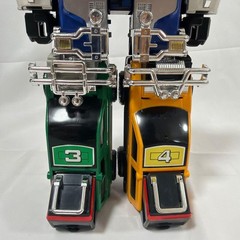 Power Rangers Carranger DX RV Robo Turbo Megazord Bandai Japan Used