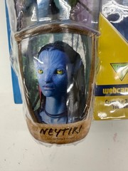 James Cameron’s AVATAR­ Webcam I-tag action figures lot x 4 NIB