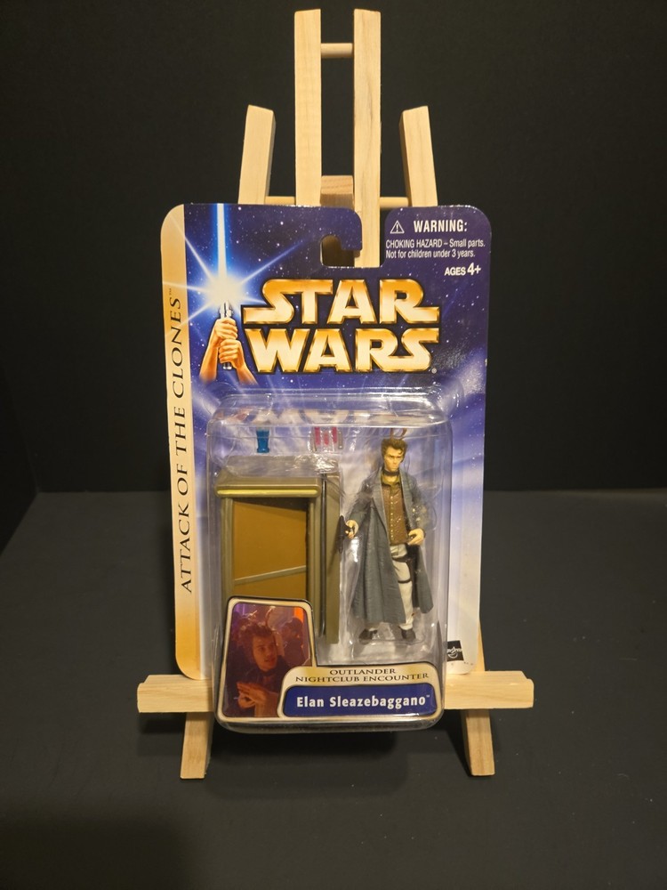 Star Wars Attack Of The Clones Elan Sleazebaggano Hasbro Action Figure 2003
